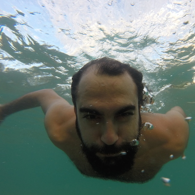 me somewhere in the Pacific, 2014